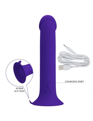 PRETTY LOVE - MURRAY YOUTH DILDO VIBRADOR & RECARGABLE VIOLETA