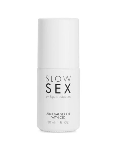 BIJOUX - SLOW SEX ACEITE DE MASAJE SEXUAL CON CBD 30 ML