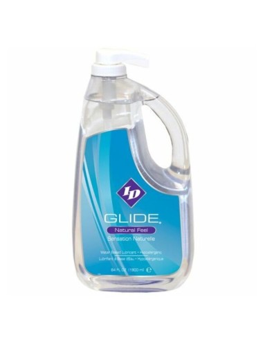 ID GLIDE - LUBRICANTE BASE AGUA + HIPOALERGENICO NATURAL FEEL 1900 ML