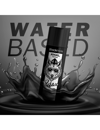 BLACK HOLE - ANAL REPAIR BASE AGUA RELAX CON HYALURON 100 ML