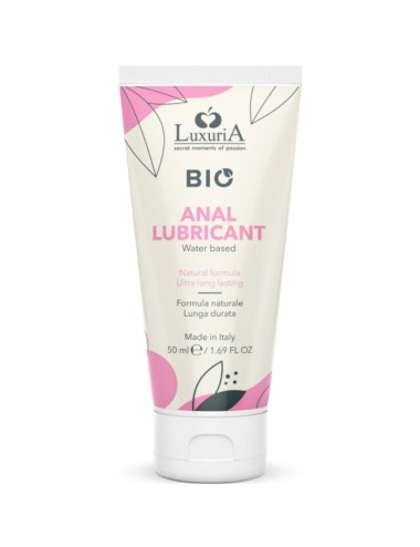 INTIMATELINE - LUXURIA BIO LUBRICANTE ANAL BASE AGUA 50 ML