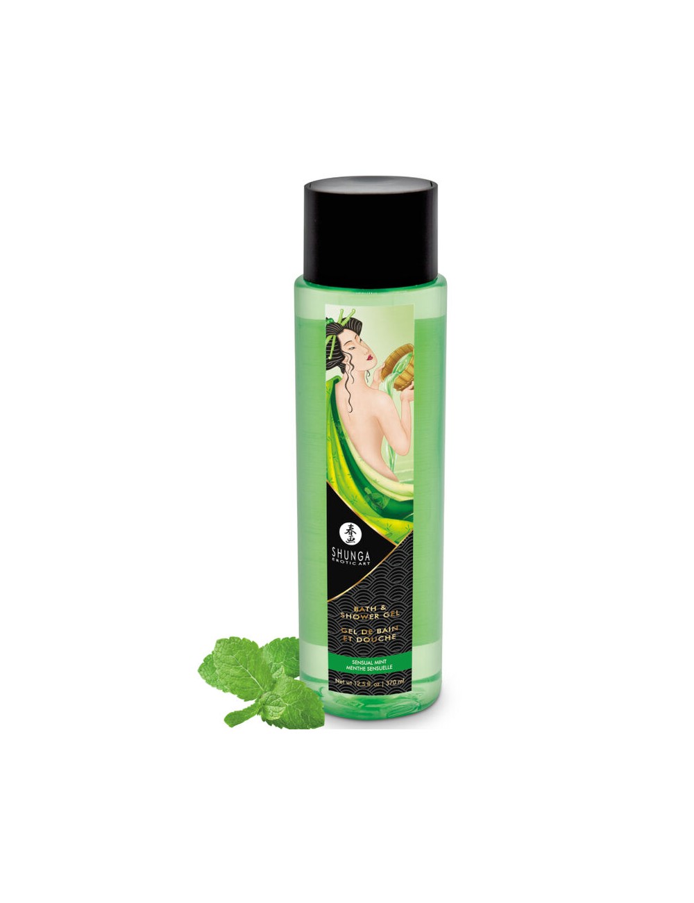 SHUNGA - GEL DE BAÑO & DUCHA MENTA 370 ML