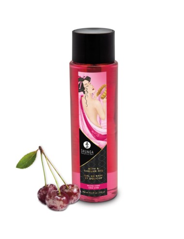 SHUNGA - GEL DE BAÑO & DUCHA CEREZA 370 ML