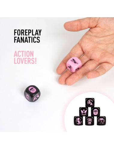 SECRET PLAY - JUEGO 2 DADOS FOREPLAY FANATICS