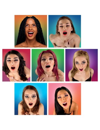 SPENCER & FLEETWOOD - WANKY HANKIES 7 PAÑUELOS EXTRA GRANDES MUJERES