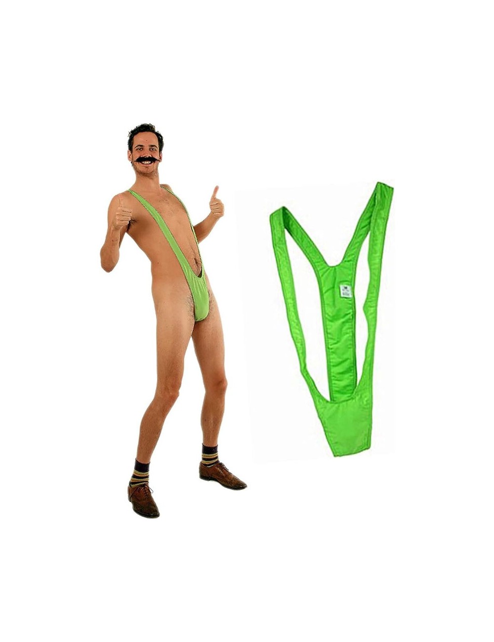 DIABLO PICANTE - TRIKINI HOMBRE VERDE DIABLO PICANTE - TRIKINI HOMBRE VERDE