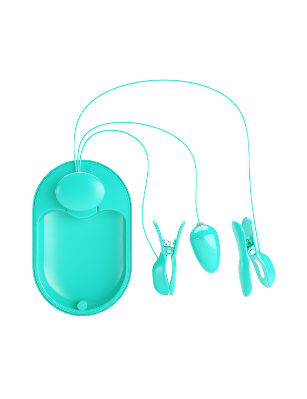 PRETTY LOVE - SURPRISE BOX PINZAS ELECTRO ESTIMULACION AZUL