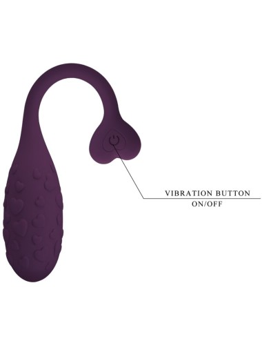 PRETTY LOVE - FISHERMAN HUEVO VIBRADOR LILA CONTROLADO POR APP