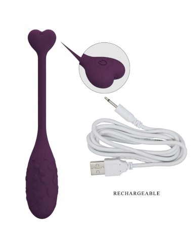 PRETTY LOVE - FISHERMAN HUEVO VIBRADOR LILA CONTROLADO POR APP