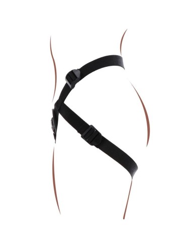 GET REAL - STRAP-ON PLEASURE HARNES NEGRO