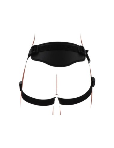 GET REAL - STRAP-ON DELUXE HARNES NEGRO