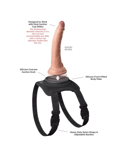 PIPEDREAMS - BODY DOCK LAP STRAP HARNESS