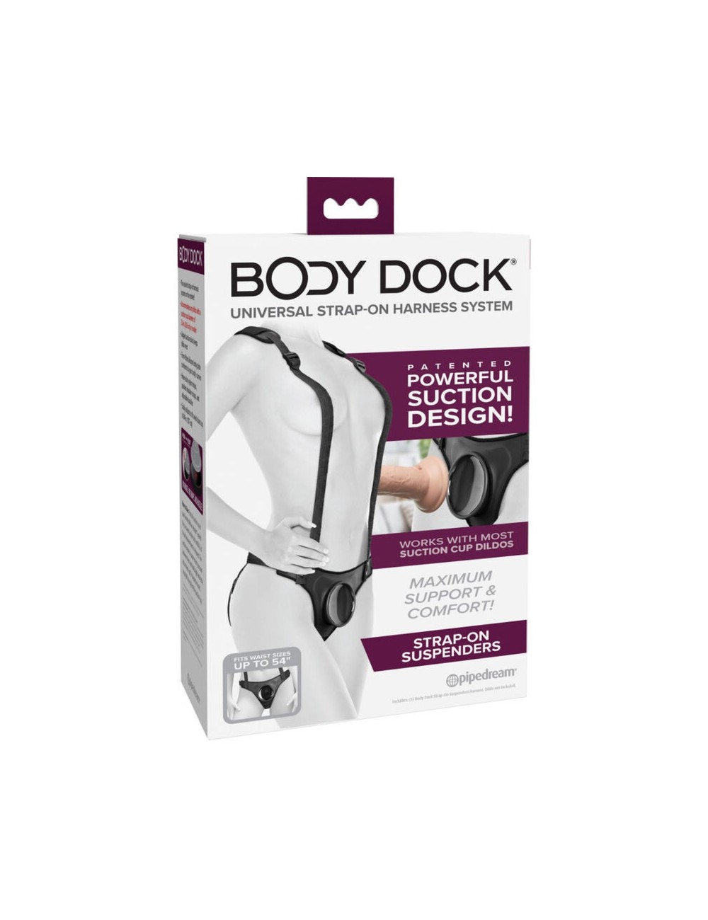 PIPEDREAMS - BODY DOCK STRAP-ON SUSPENDERS