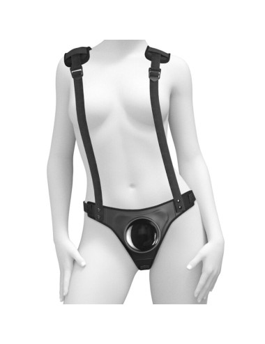 PIPEDREAMS - BODY DOCK STRAP-ON SUSPENDERS