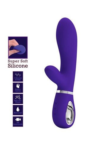 PRETTY LOVE - THOMAS VIBRADOR PUNTO G MULTIFUNCIÓN VIOLETA