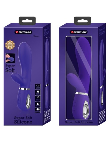 PRETTY LOVE - THOMAS VIBRADOR PUNTO G MULTIFUNCIÓN VIOLETA