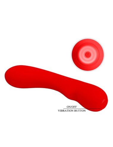 PRETTY LOVE - PRESCOTT VIBRADOR RECARGABLE ROJO