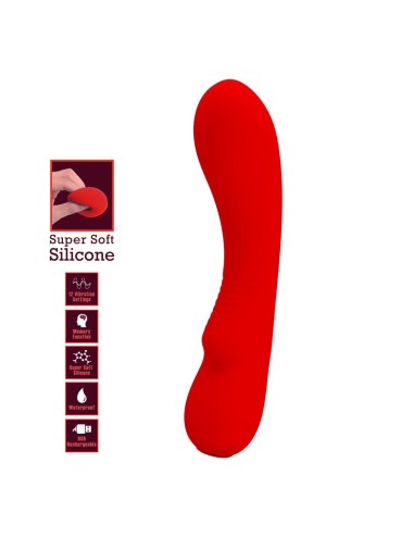 PRETTY LOVE - PRESCOTT VIBRADOR RECARGABLE ROJO