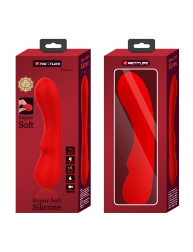 PRETTY LOVE - PRESCOTT VIBRADOR RECARGABLE ROJO