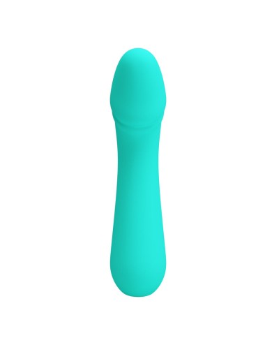 PRETTY LOVE - CETUS VIBRADOR RECARGABLE VERDE AGUA