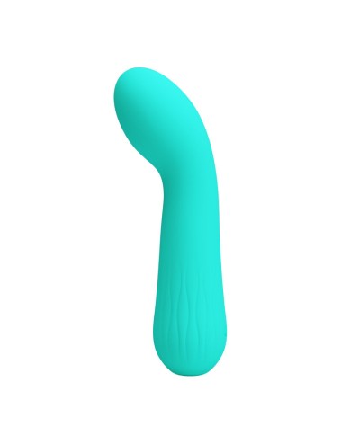 PRETTY LOVE - FAUN VIBRADOR RECARGABLE VERDE AGUA