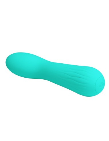 PRETTY LOVE - FAUN VIBRADOR RECARGABLE VERDE AGUA