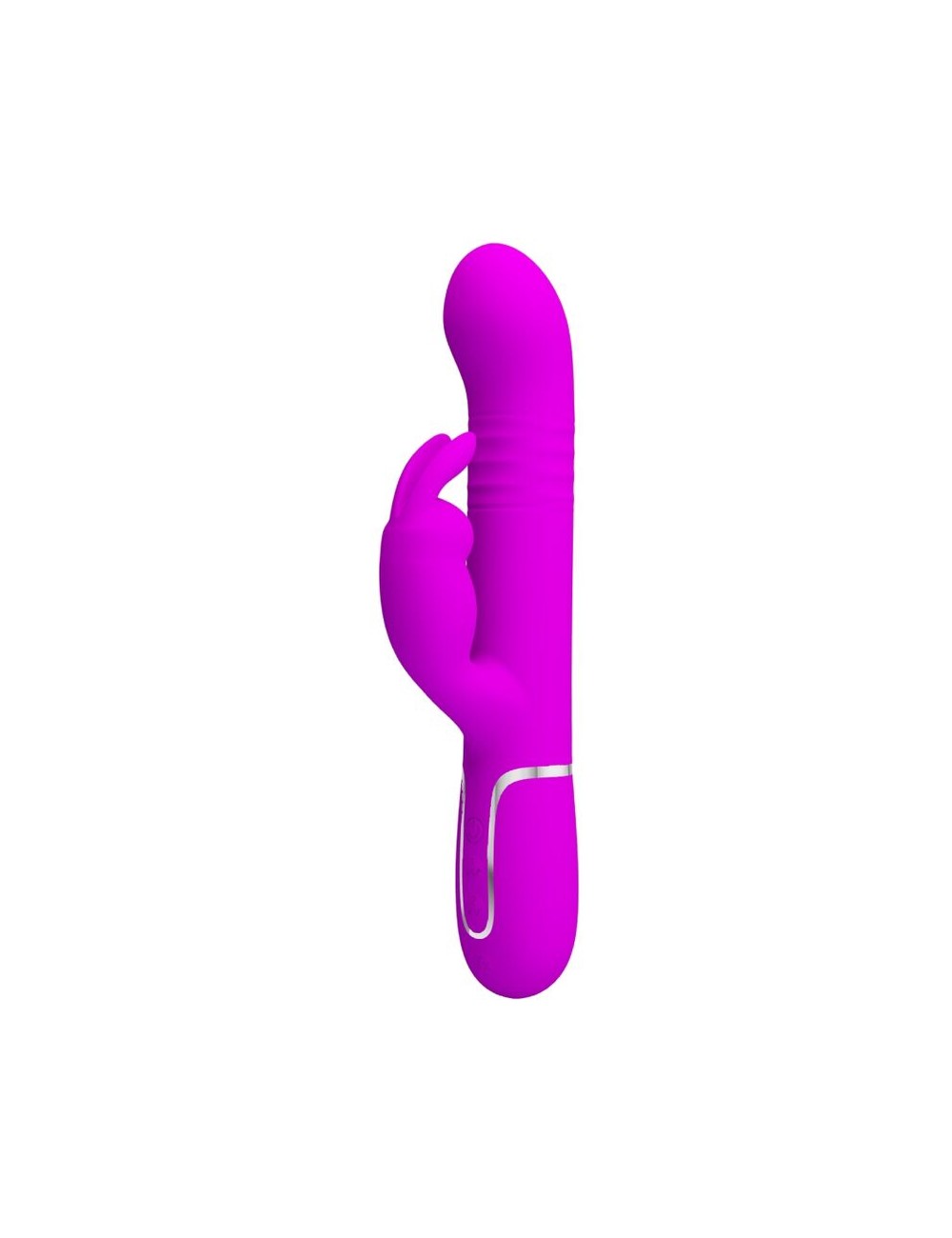 PRETTY LOVE - VIBRADOR COALE RABBIT PERLAS VIOLETA
