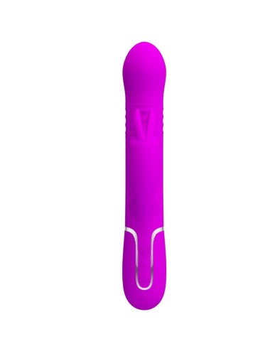 PRETTY LOVE - VIBRADOR COALE RABBIT PERLAS VIOLETA