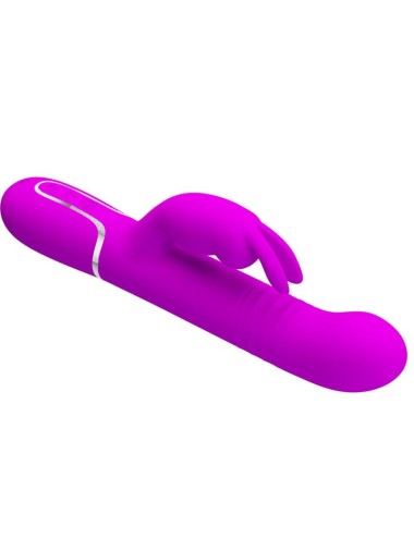 PRETTY LOVE - VIBRADOR COALE RABBIT PERLAS VIOLETA