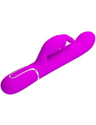 PRETTY LOVE - VIBRADOR COALE RABBIT PERLAS VIOLETA