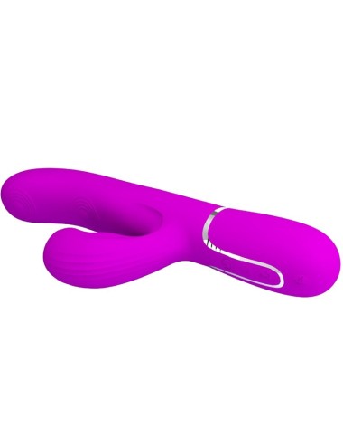 PRETTY LOVE - PERLITA VIBRADOR PUNTO G 3 EN 1 MULTIFUNCIÓN VIOETA