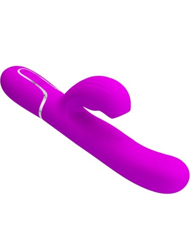 PRETTY LOVE - PERLITA VIBRADOR PUNTO G 3 EN 1 MULTIFUNCIÓN VIOETA
