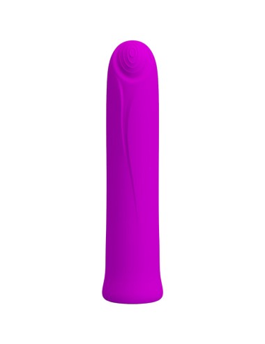 PRETTY LOVE - CURTIS MINI VIBRADOR SUPER POWER 12 VIBRACIONES SILICONA VIOLETA