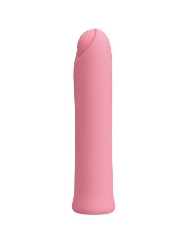 PRETTY LOVE - CURTIS MINI VIBRADOR SUPER POWER 12 VIBRACIONES SILICONA ROSA