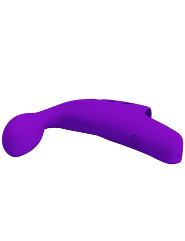 PRETTY LOVE - GORGON VIBRADOR DE DEDO RECARGABLE MORADO