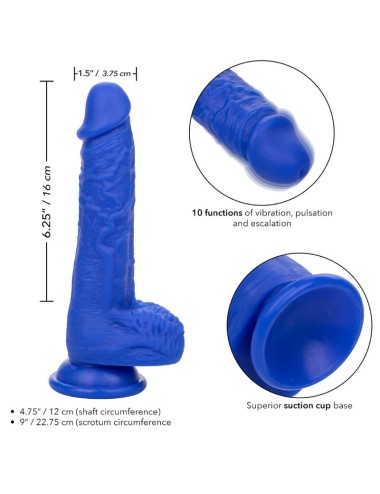 ADMIRAL - SAILOR DILDO REALISTICO VIBRADOR AZUL