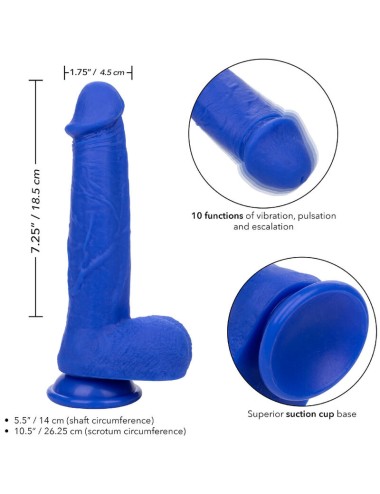 ADMIRAL - CAPTAIN DILDO REALISTICO VIBRADOR AZUL