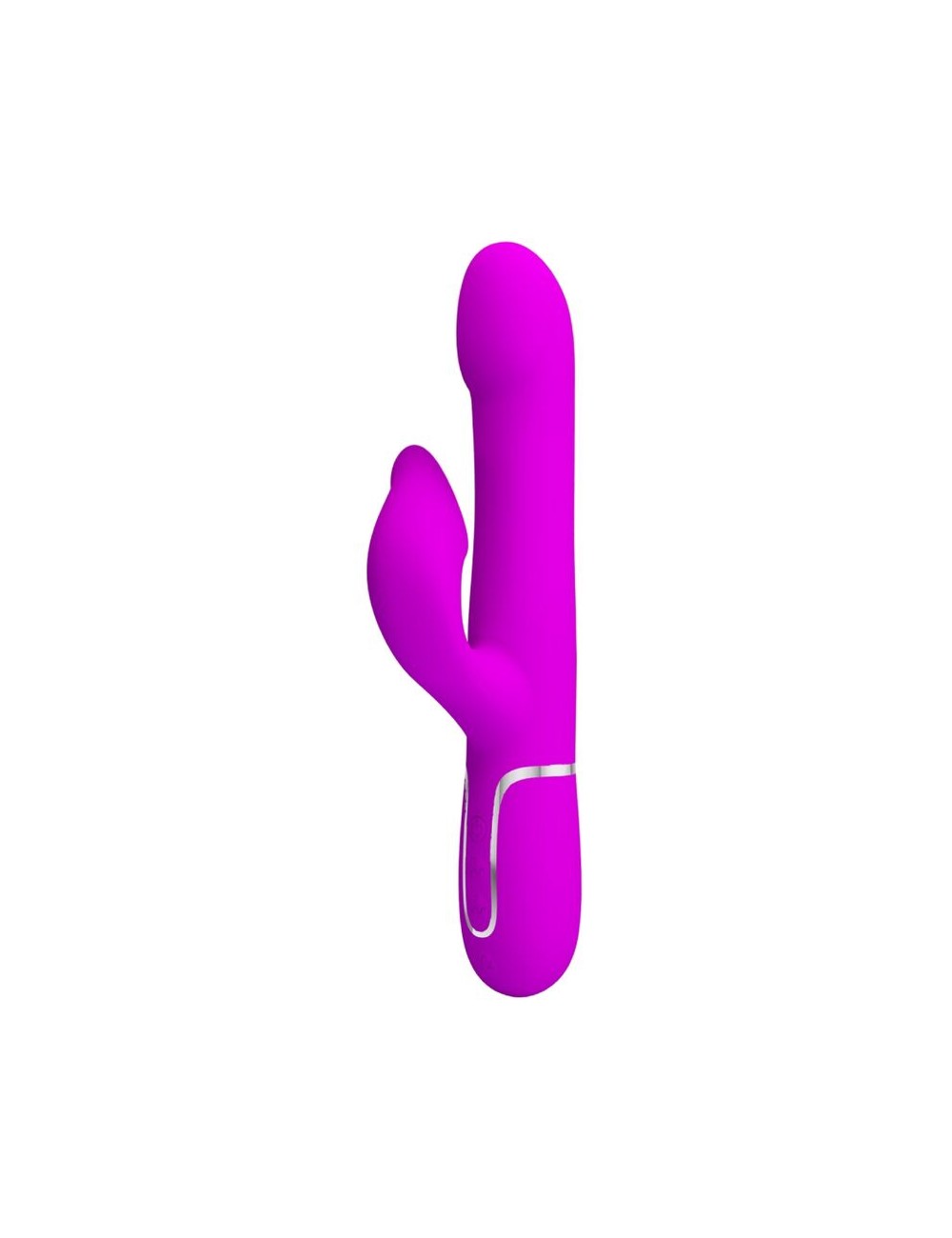 PRETTY LOVE - VIBRADOR RABBIT PERLAS VIOLETA