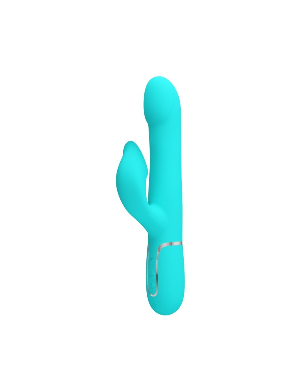 PRETTY LOVE - VIBRADOR RABBIT PERLAS VERDE AGUA PRETTY LOVE - VIBRADOR RABBIT PERLAS VERDE AGUA