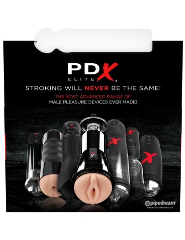 PDX ELITE - SET MASTURBADOR STROKER 12 UNIDADES: 6X VAGINA, 3X ANO, 3X BOCA