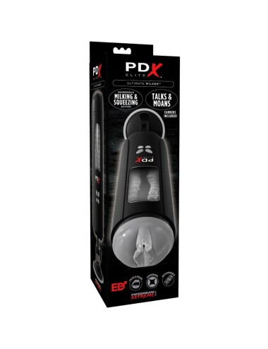 PDX ELITE - MASTURBADOR STROKER ULTIMATE MILKER VAGINA CON VOZ