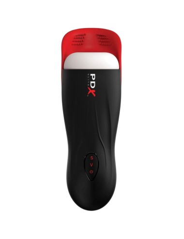 PDX ELITE - MASTURBADOR STROKER FAP-O-MATIC PRO CON BASE PARA TESTICULOS