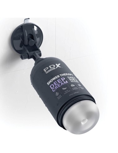 PDX PLUS - MASTURBADOR STROKER DISEÑO DISCRETO DE BOTE CHAMPU DEEP CREAM