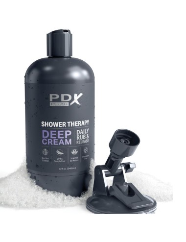 PDX PLUS - MASTURBADOR STROKER DISEÑO DISCRETO DE BOTE CHAMPU DEEP CREAM