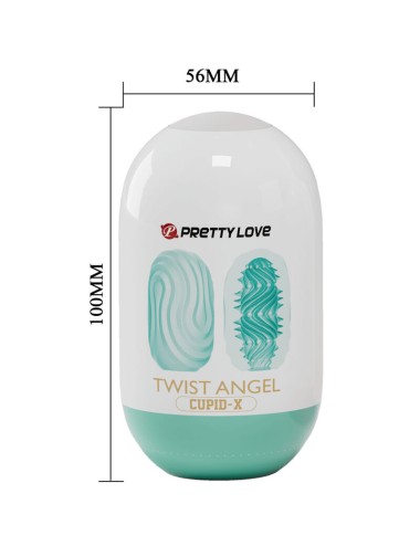 PRETTY LOVE - HUEVO MASTURBADOR TWIST ANGEL CUPID