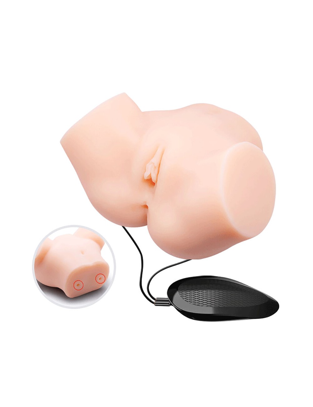 CRAZY BULL - VAGINA Y ANO REALISTICOS VIBRADOR SAMANTHA