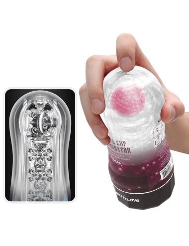PRETTY LOVE - FUNDA MASTURBADORA ROSA