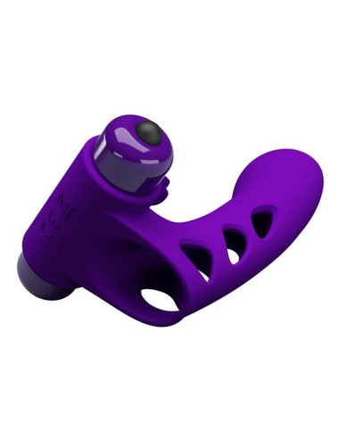 PRETTY LOVE - ORLANDO FUNDA DE DEDO VIBRADOR MORADO