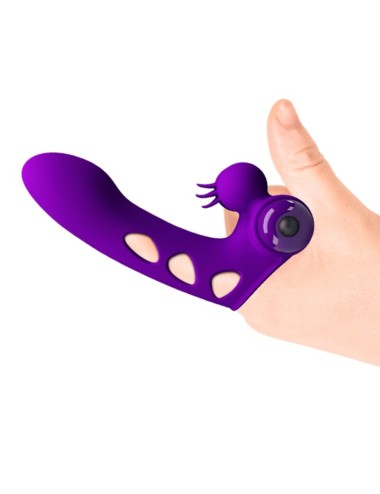 PRETTY LOVE - ORLANDO FUNDA DE DEDO VIBRADOR MORADO