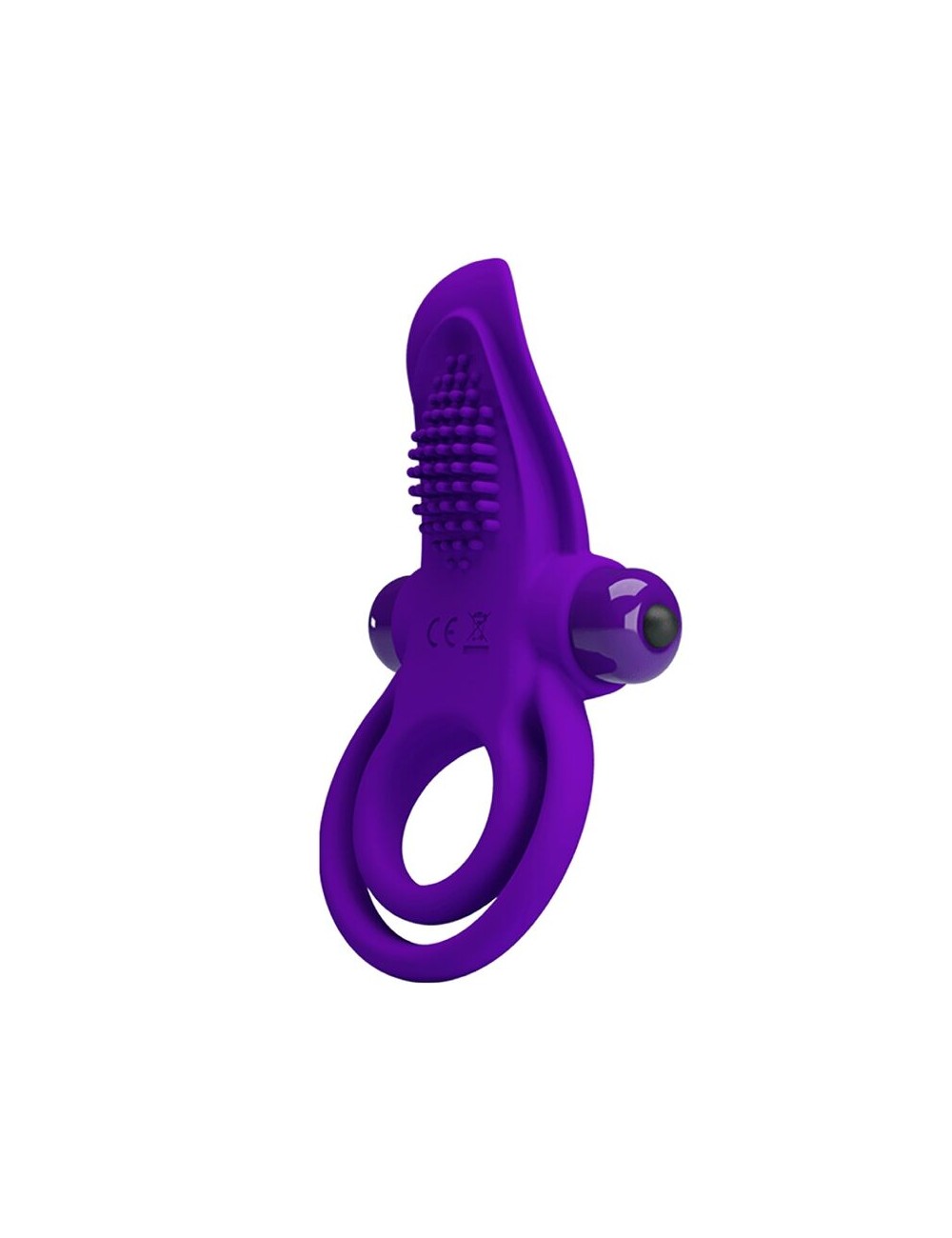 PRETTY LOVE - ANILLO VIBRADOR PARA PENE MORADO